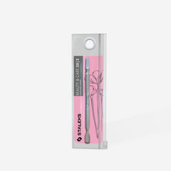 Empujador de manicura BEAUTY & CARE 30 TYPE 2 (empujador estrecho redondeado y hoja recta)