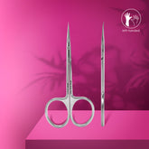 Professional cuticle scissors with hook for left-handed users EXPERT 13 TYPE 3