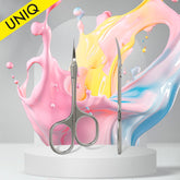 Professional cuticle scissors Asymmetric UNIQ 20 TYPE 4