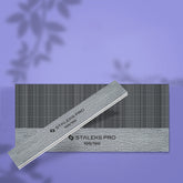 STALEKS Straight wide mineral nail file 100/100 grit (50 pcs)