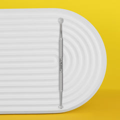 Herramienta de doble punta para cuidado de belleza EXPERT 20 TIPO 1 (UNO grande y ovalado con 15 agujeros)