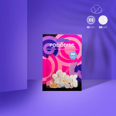 Recargas blancas para disco de pedicura PODODISC STALEKS PRO XS (50 uds)