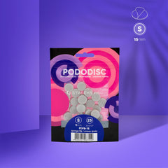 Limas-esponjas desechables para el disco de pedicura PODODISC STALEKS PRO S (25 uds.)