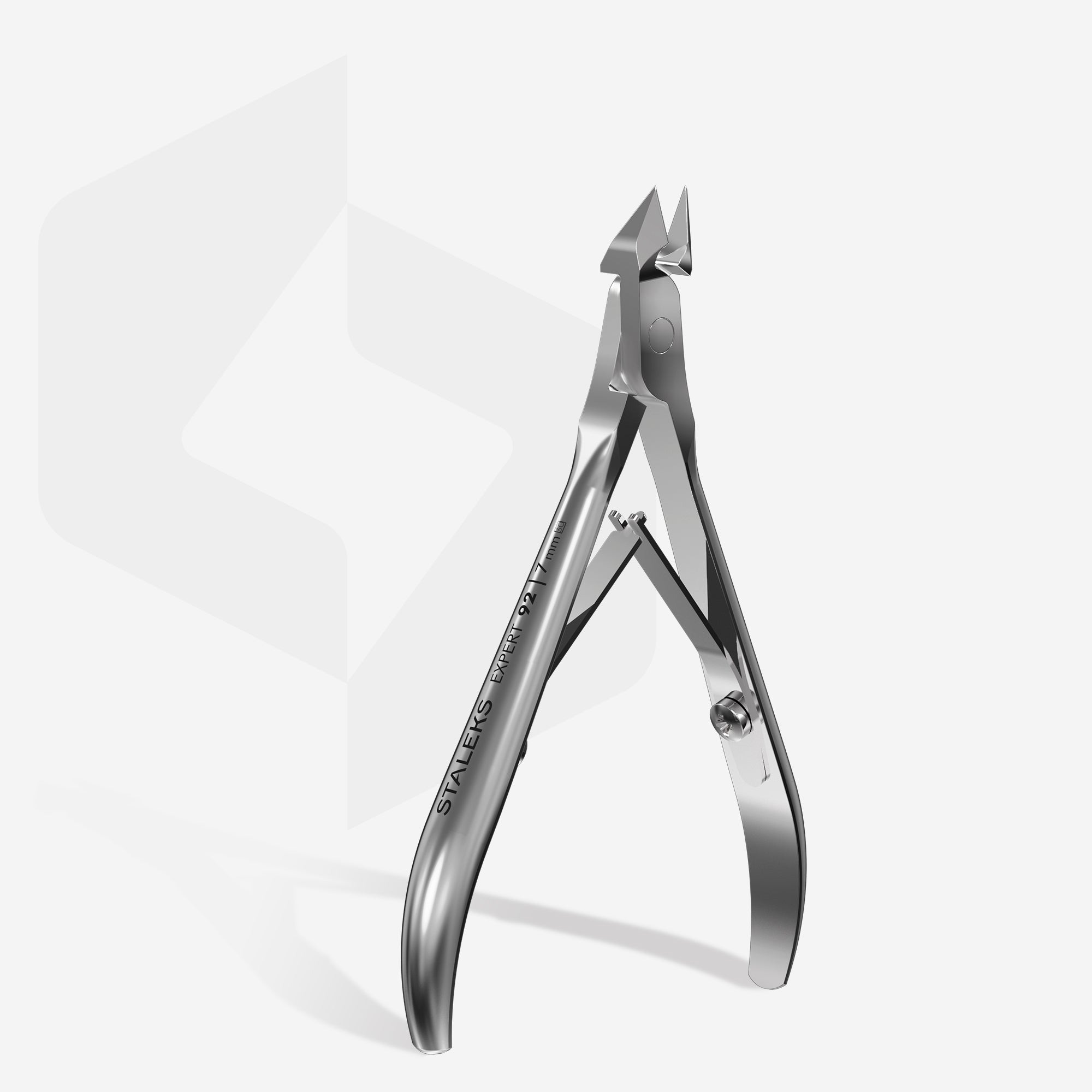 STALEKS EXPERT 92 Alicates profesionales para la piel, 7 mm
