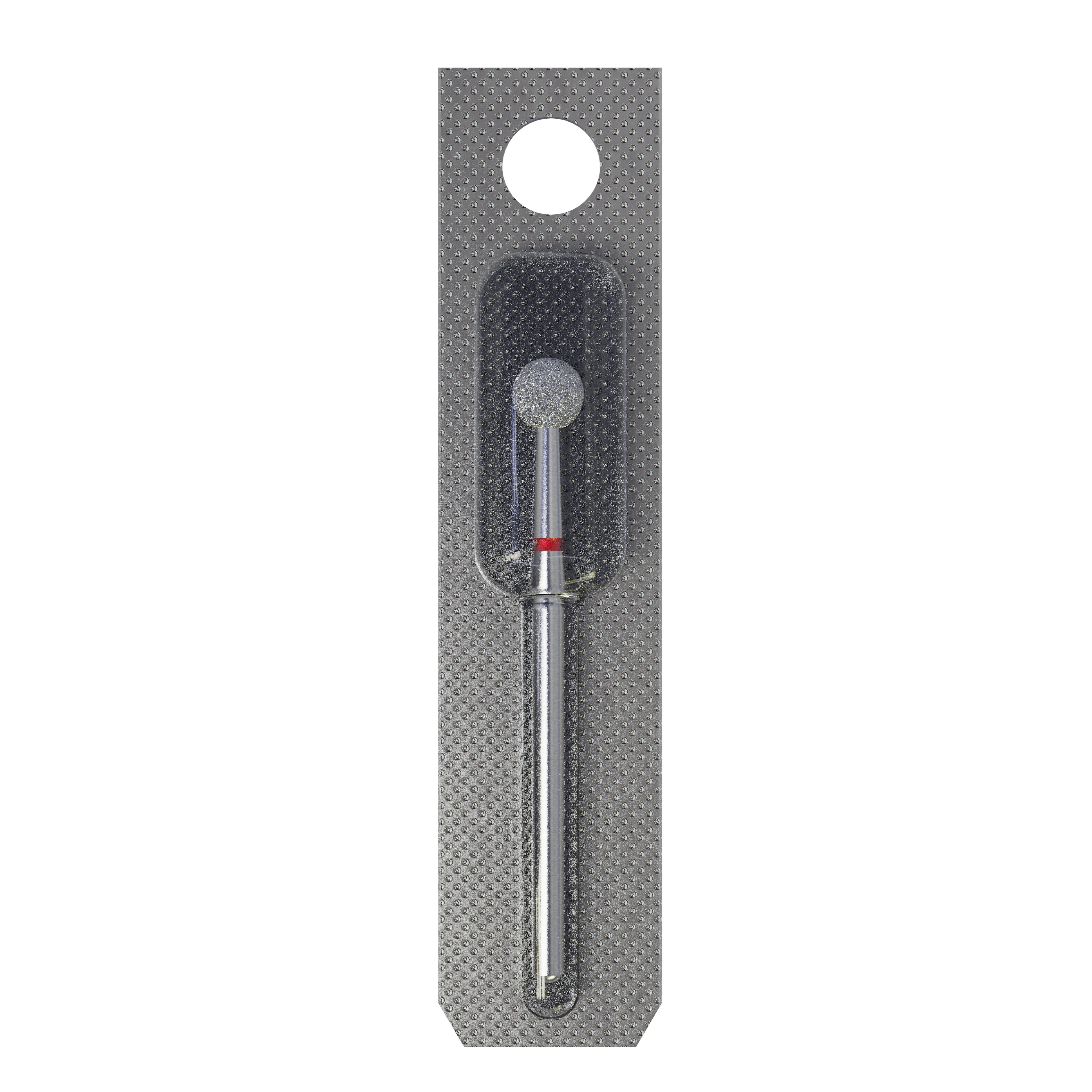 STALEKS EXPERT Diamond nail drill bit ball red, head diameter 5 mm