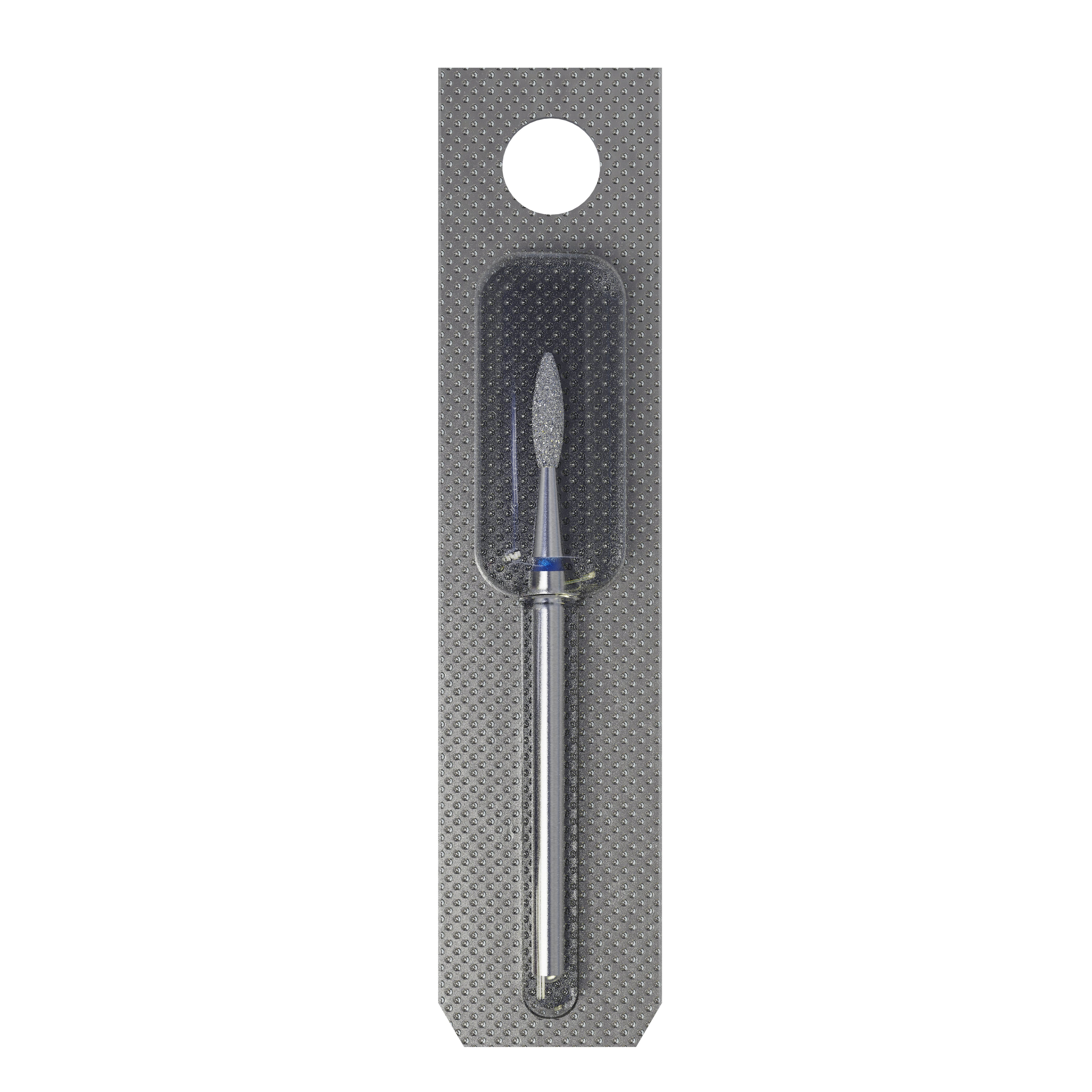 STALEKS EXPERT Fresa diamantada «Llama» azul, diámetro 2,1 mm, parte de trabajo 8 mm