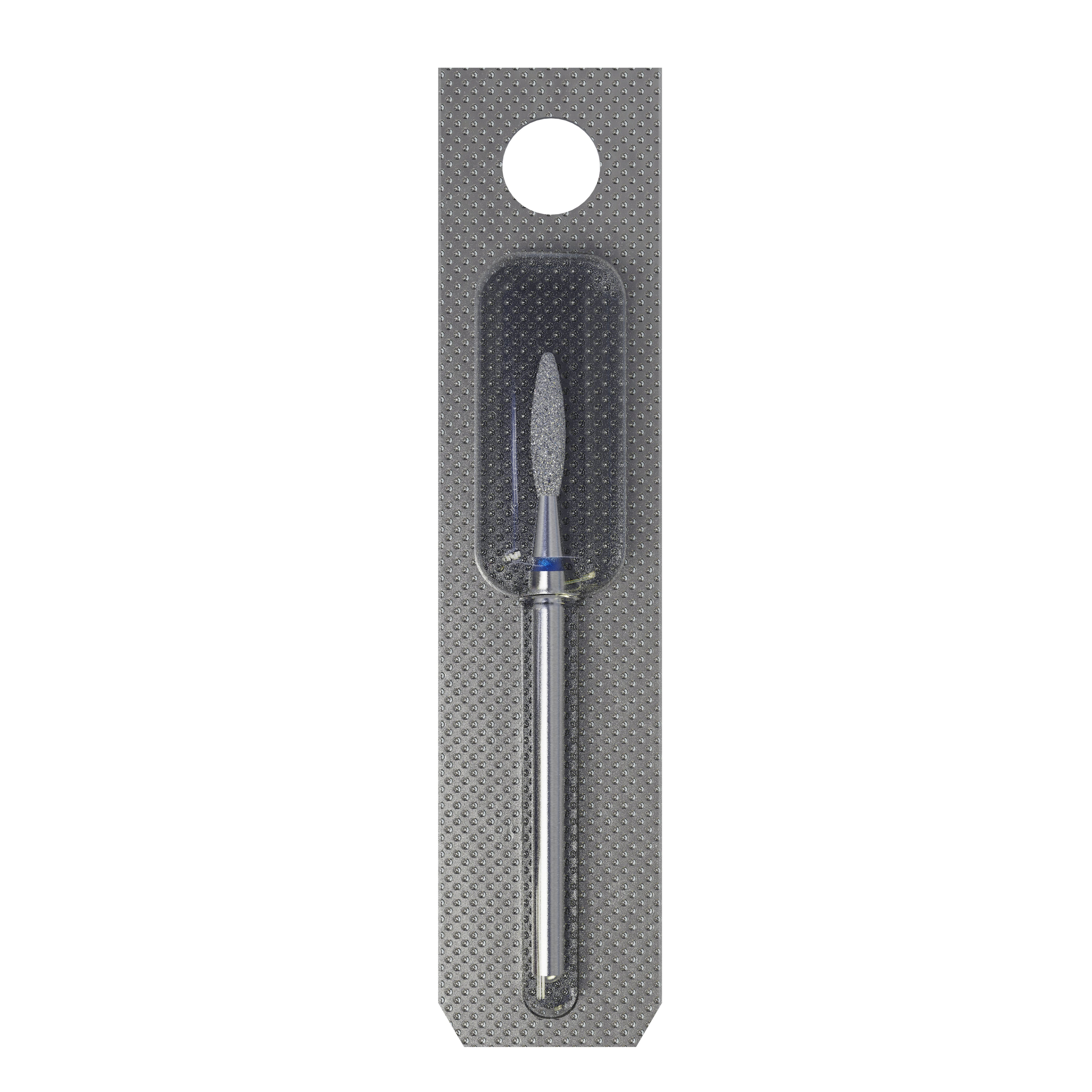 STALEKS EXPERT Fresa diamantada «Llama» azul, diámetro 2,3 mm, parte de trabajo 10 mm