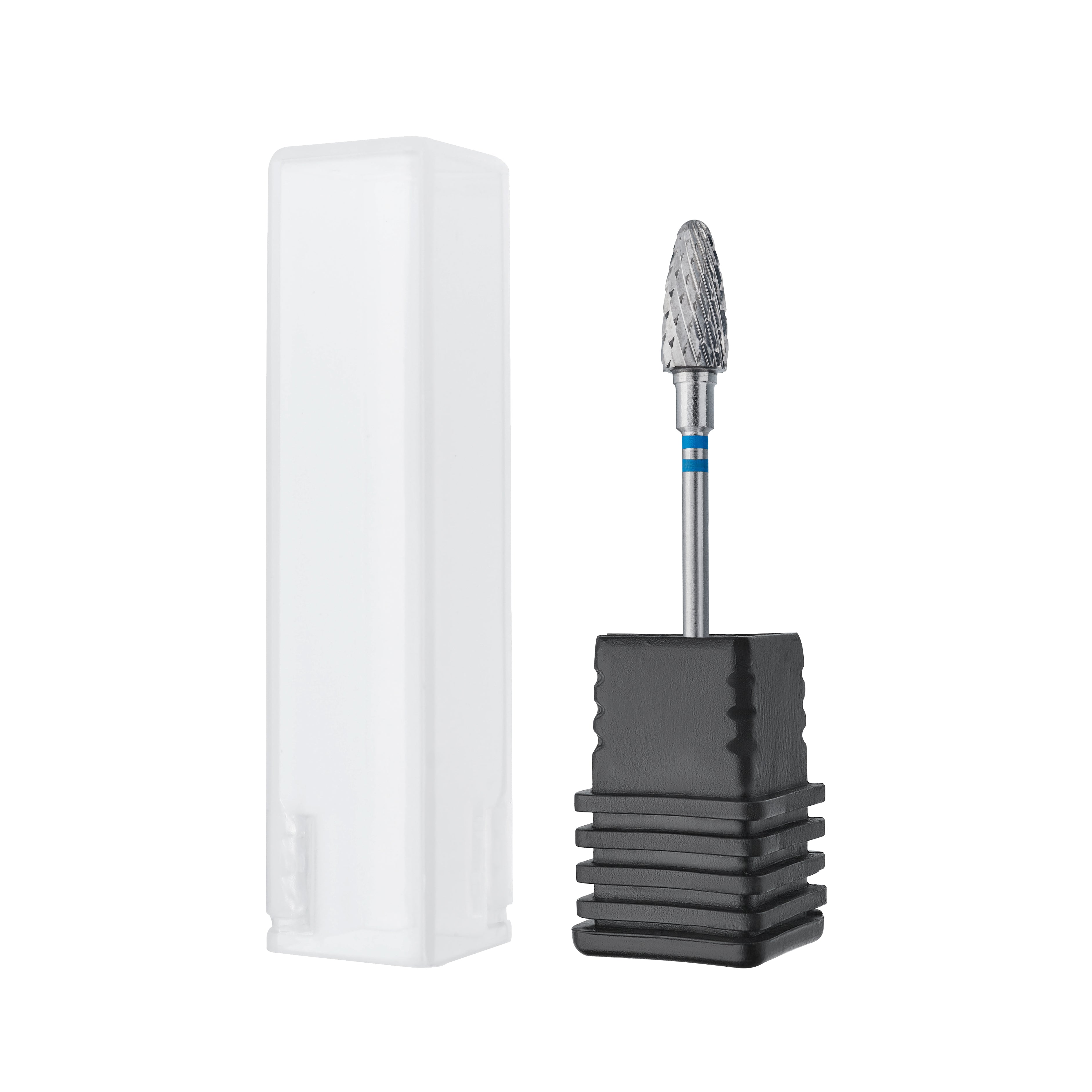 STALEKS EXPERT Fresa de metal duro tipo «maíz» para zurdos azul, diámetro 6 mm, parte de trabajo 14 mm