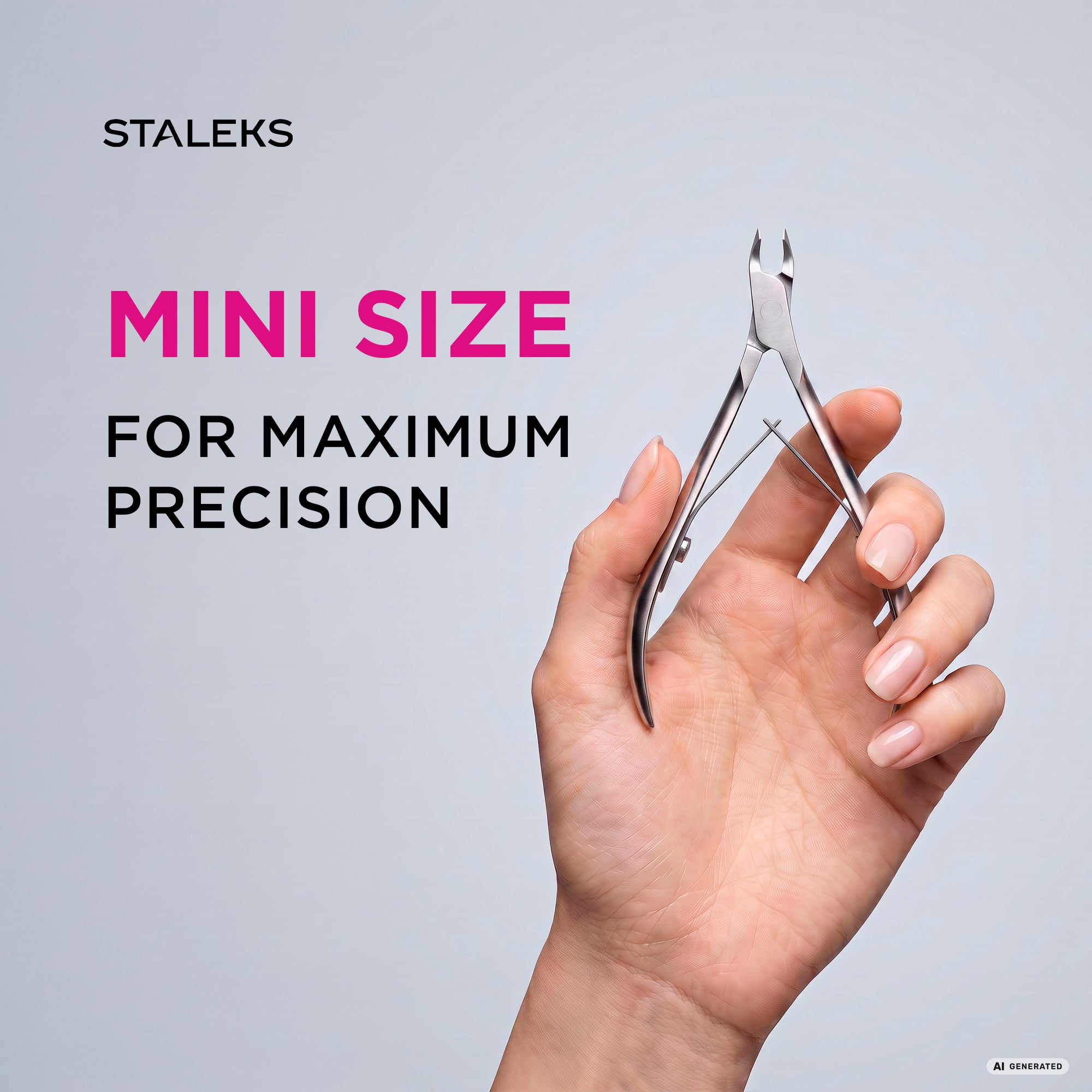 STALEKS EXPERT 92 Mini Professional cuticle nippers, 3 mm