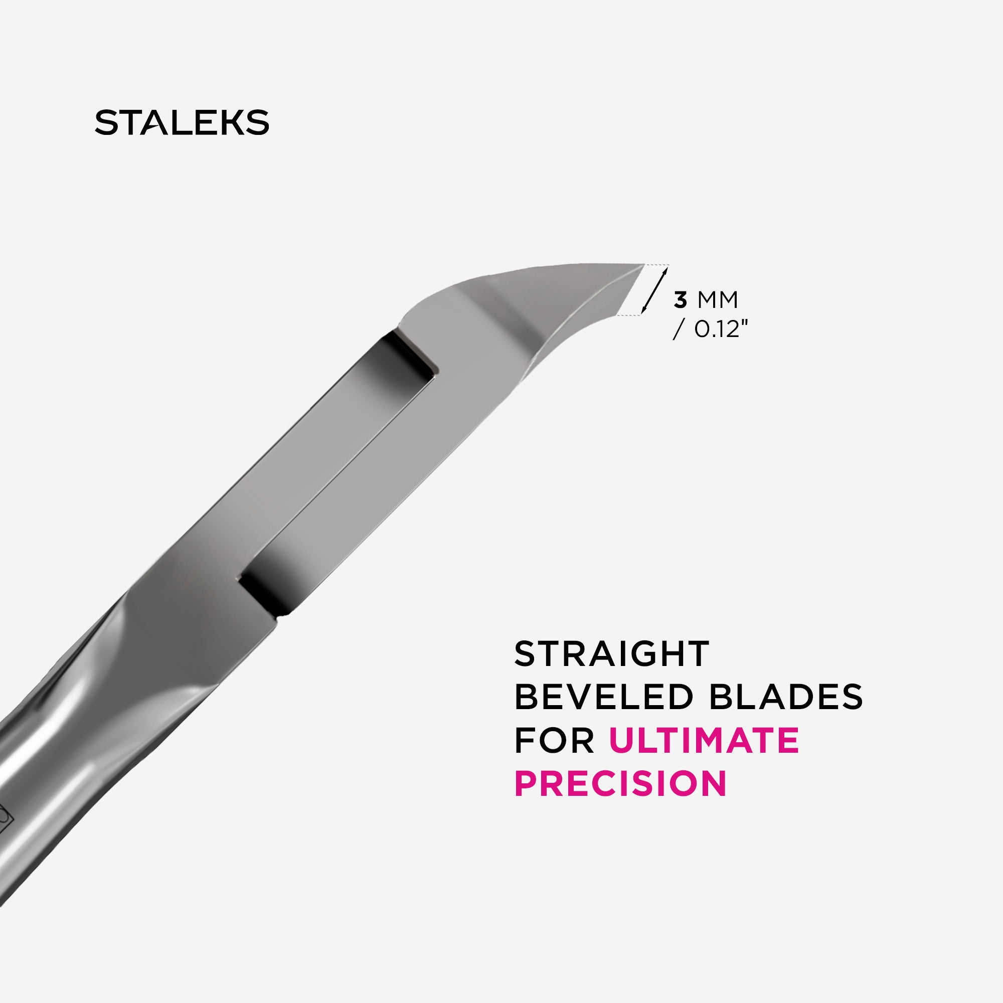 STALEKS EXPERT 92 Mini Professional cuticle nippers, 3 mm