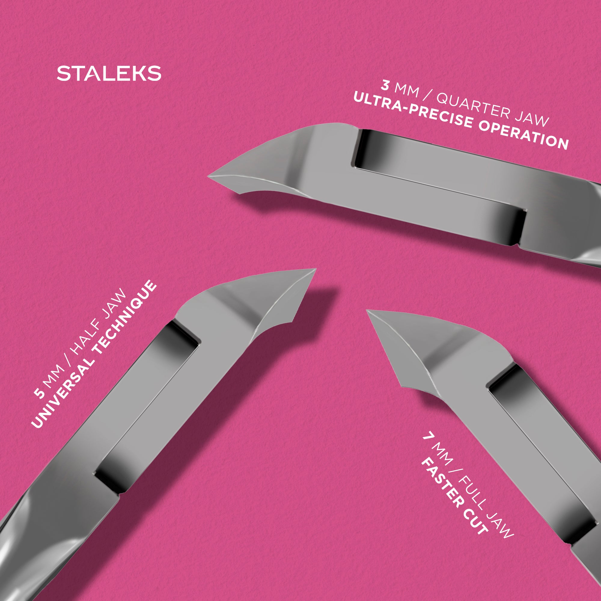 STALEKS EXPERT 92 Mini Professional cuticle nippers, 3 mm