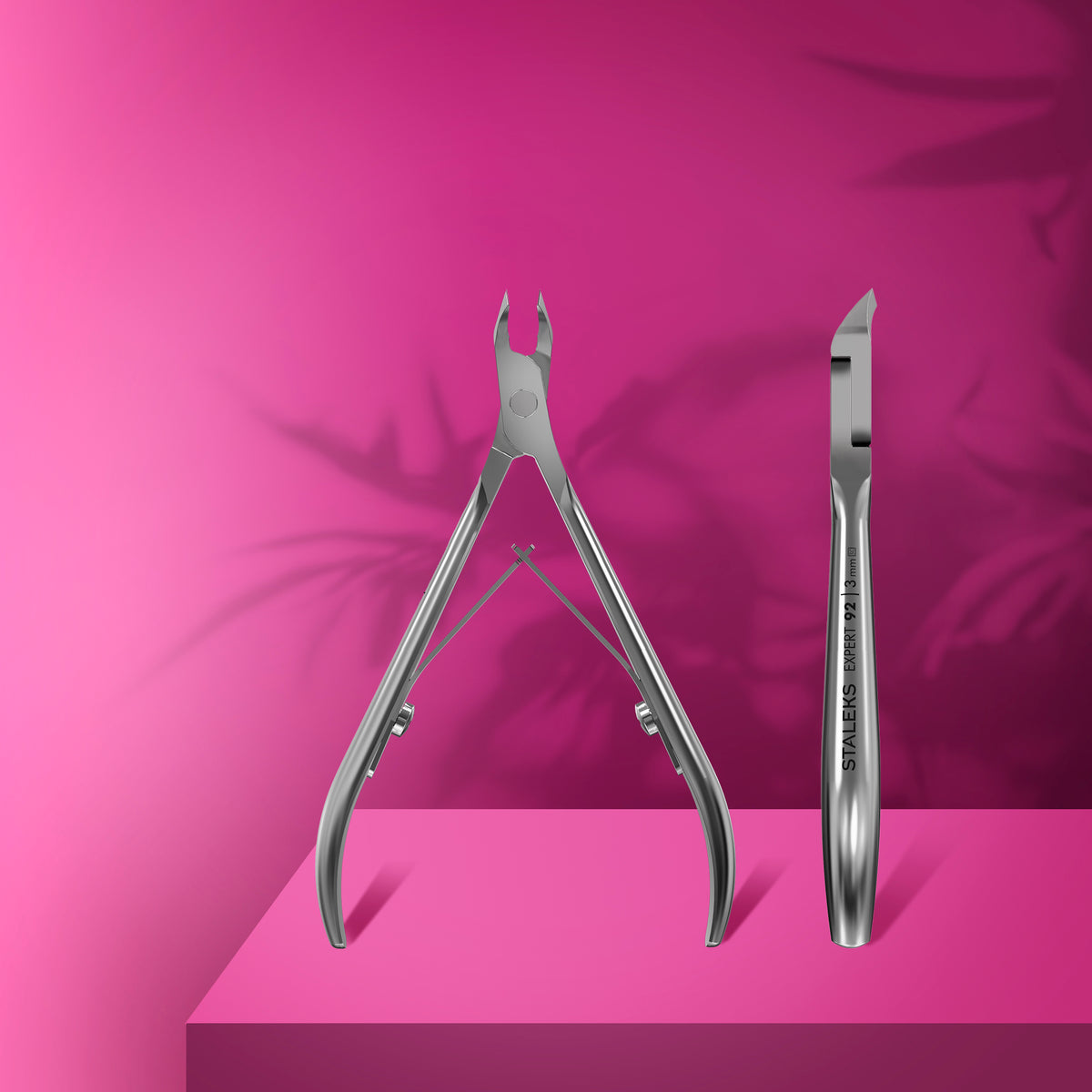 STALEKS EXPERT 92 Mini Alicates profesionales para cutículas, 3 mm