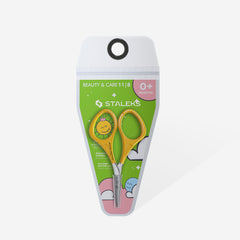 Nail scissors for baby 0+ yellow BEAUTY & CARE 11 TYPE 8