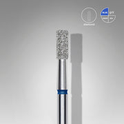 Mũi mài móng kim cương hình trụ EXPERT vạch xanh dương, đường kính đầu 2,5 mm, chiều dài đầu mài 6 mm