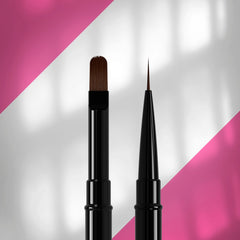 Double-ended brush EXPERT liner 10 mm / for gel 11mm