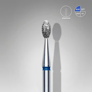 STALEKS EXPERT Fresa de diamante «Oliva» azul, diámetro 2,5 mm, parte de trabajo 5 mm