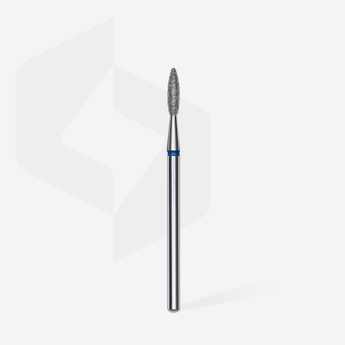 STALEKS EXPERT Fresa diamantada «Llama» azul, diámetro 2,1 mm, parte de trabajo 8 mm