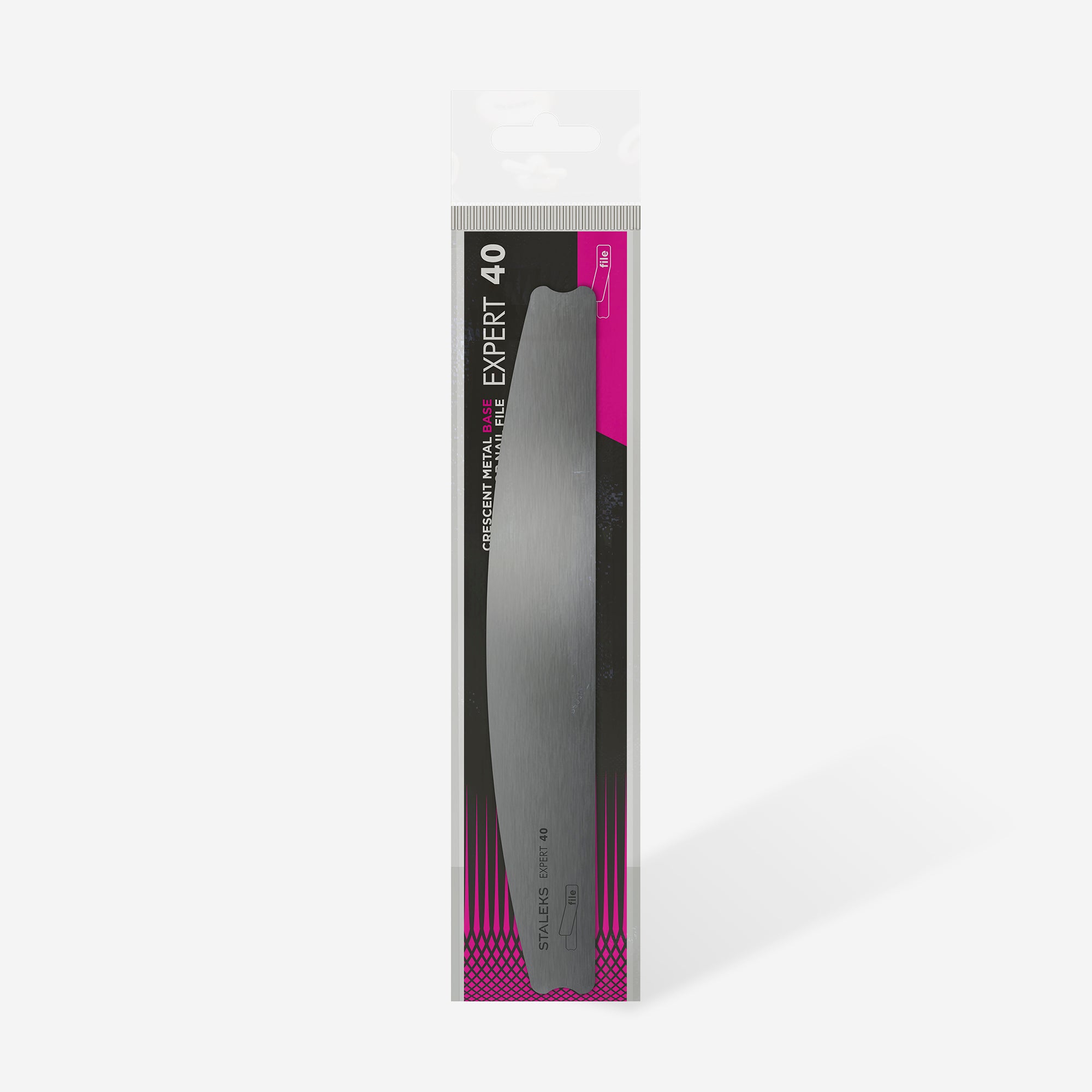 STALEKS EXPERT 40 Base para limas metálica media luna