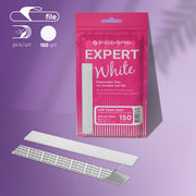 STALEKS EXPERT 20 Adhesive nail files for straight base on a soft foam layer, 150 grit (30 pcs)
