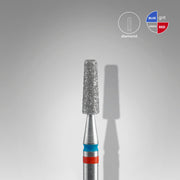 STALEKS EXPERT Fresa diamantada DUO «cono» rojo-azul, diámetro 2,5 mm, parte de trabajo 8 mm