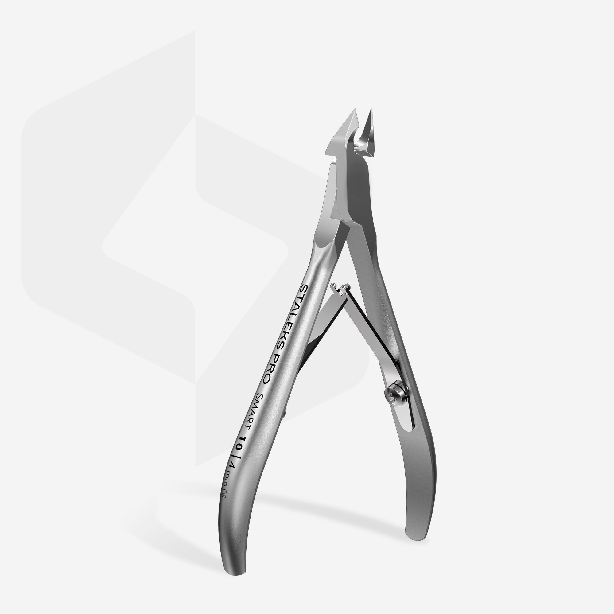 STALEKS SMART 10 Alicates profesionales para la piel, 4 mm