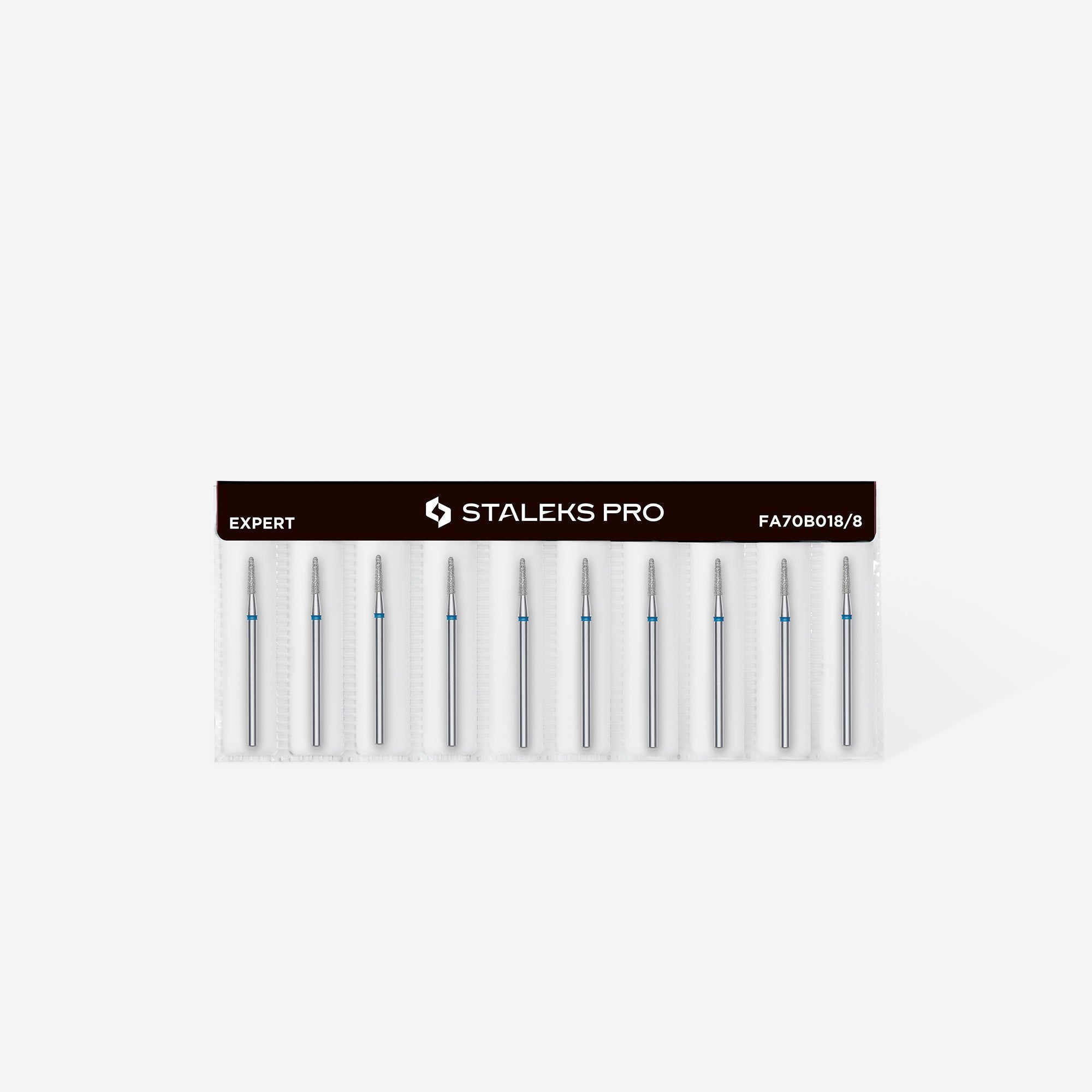 STALEKS EXPERT Fresa diamantada «cono truncado» azul, diámetro 1,8 mm, parte de trabajo 8 mm