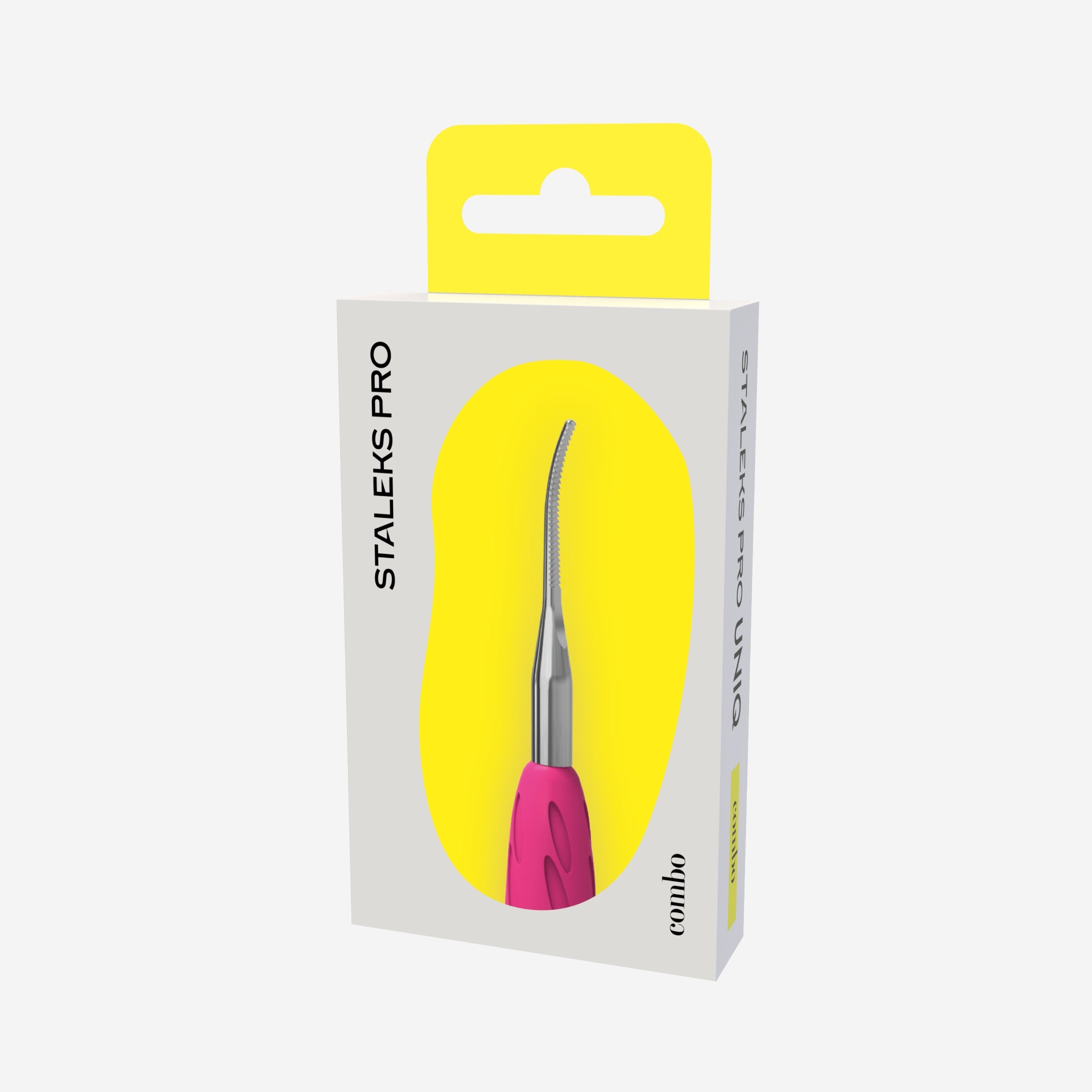 STALEKS UNIQ 35 Combo Parte funcional de la paleta (lima fina con punta curvada)