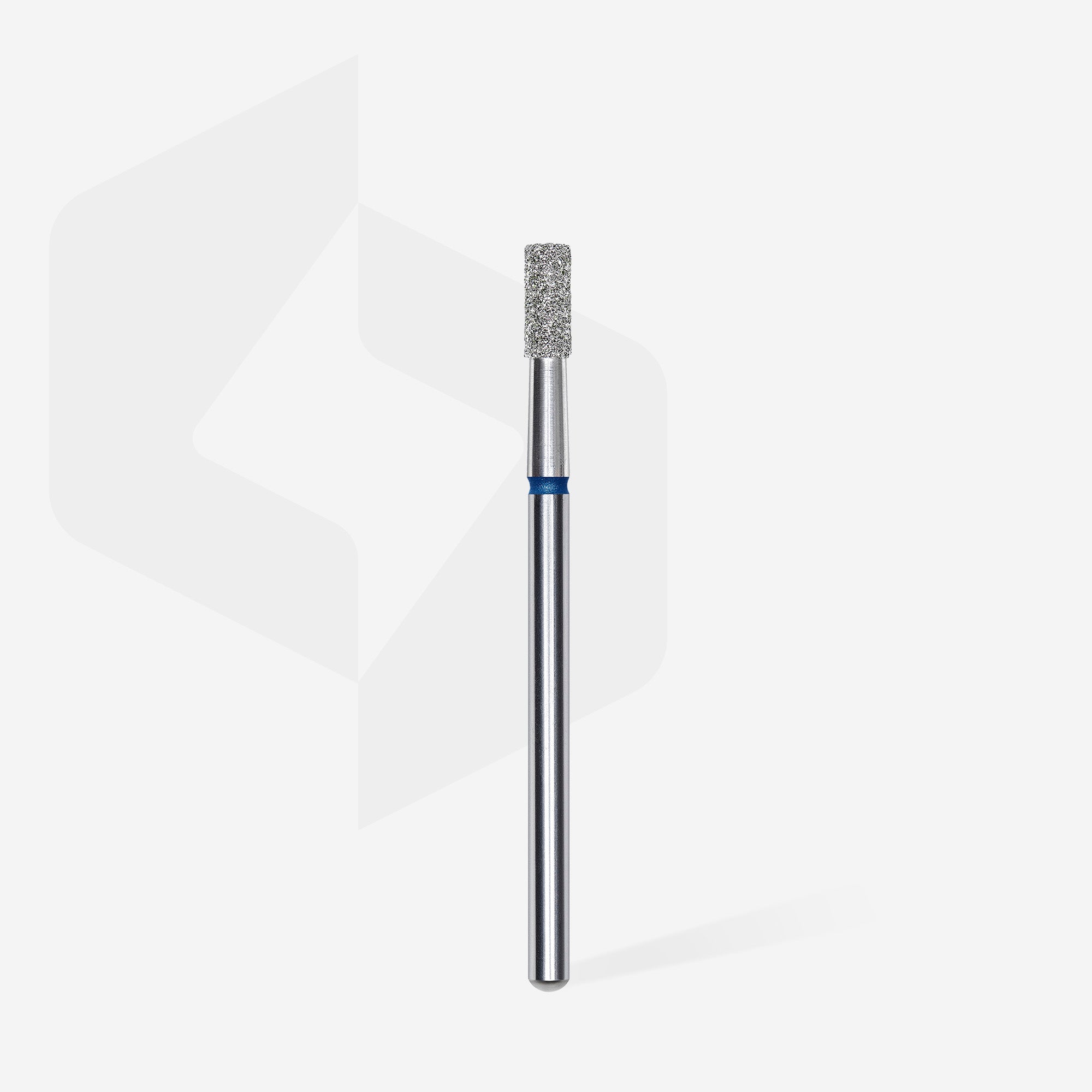 STALEKS EXPERT Diamond nail drill bit cylinder blue, head diameter 2,5 mm, working part 6 mm