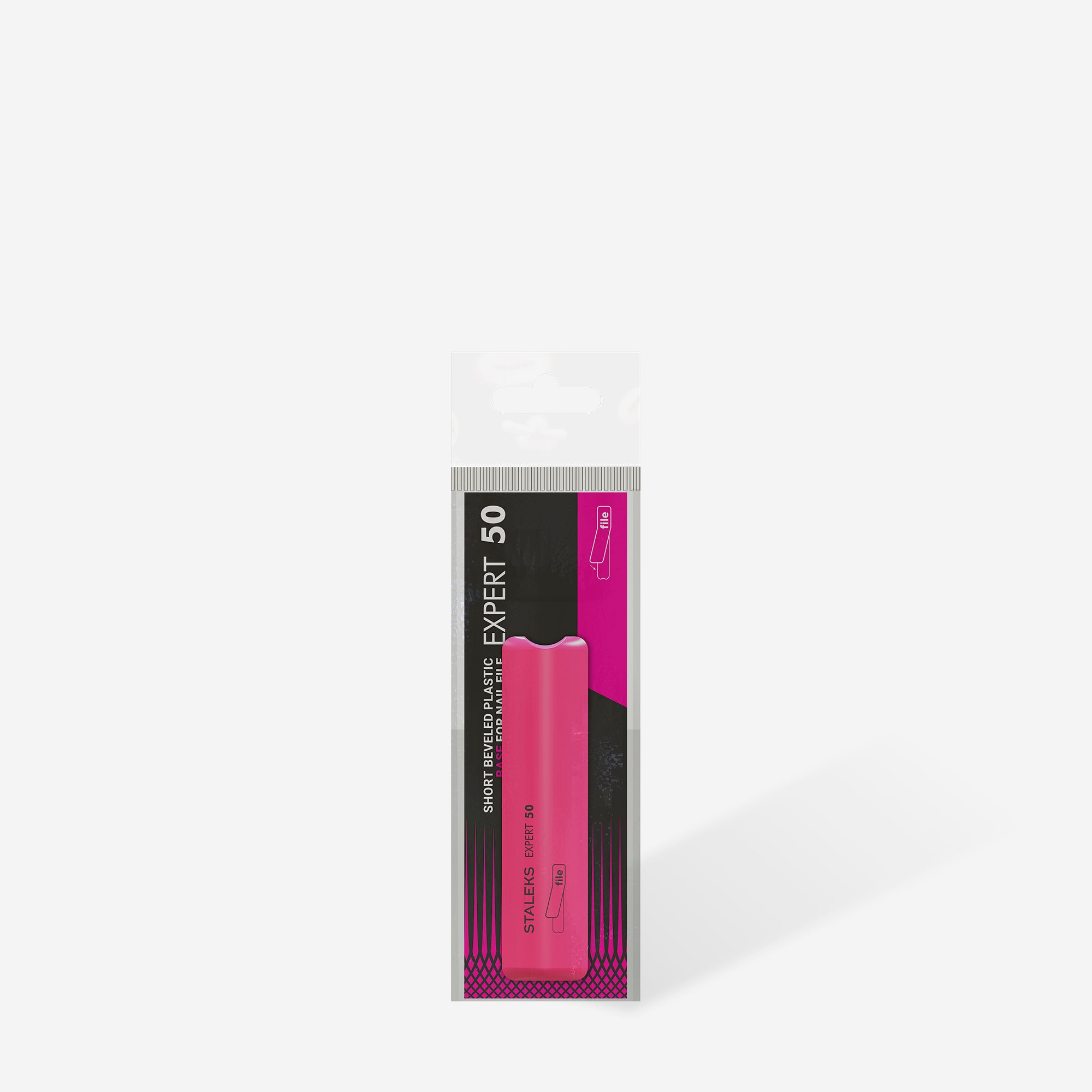STALEKS EXPERT 50 Base para limas plástica biselada corta (76 mm)