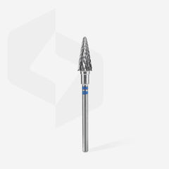 Carbide nail drill bit for left-handed users cone blue EXPERT head diameter 6 mm / working part 14 mm