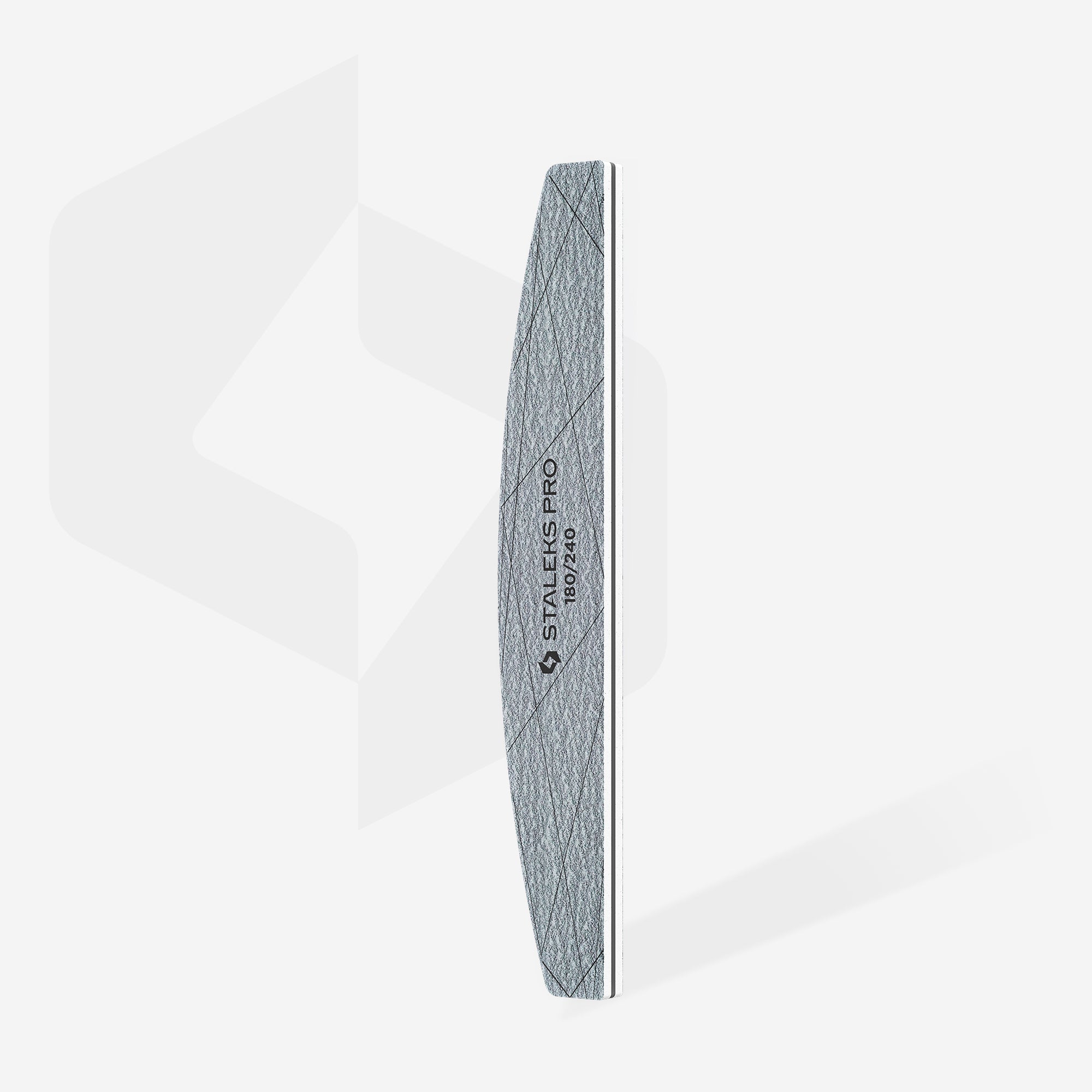 STALEKS Crescent mineral nail file SMART 40 180/240 grit (25 pcs)