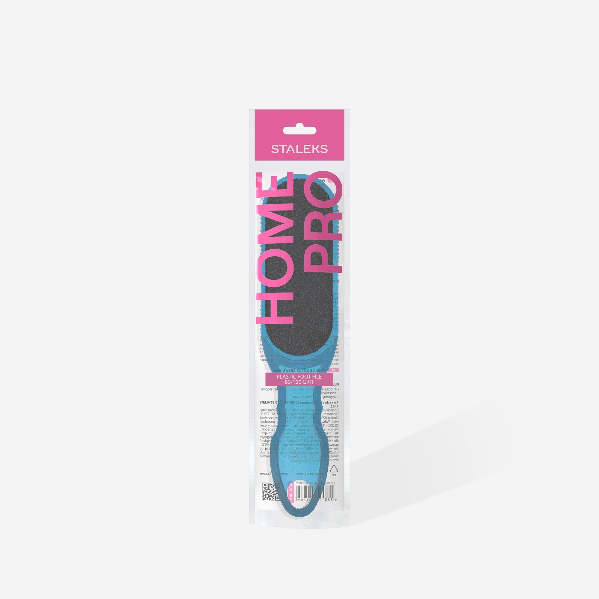 STALEKS HOME PRO 10 TYPE 2 Plastic foot file, 80/120 grit