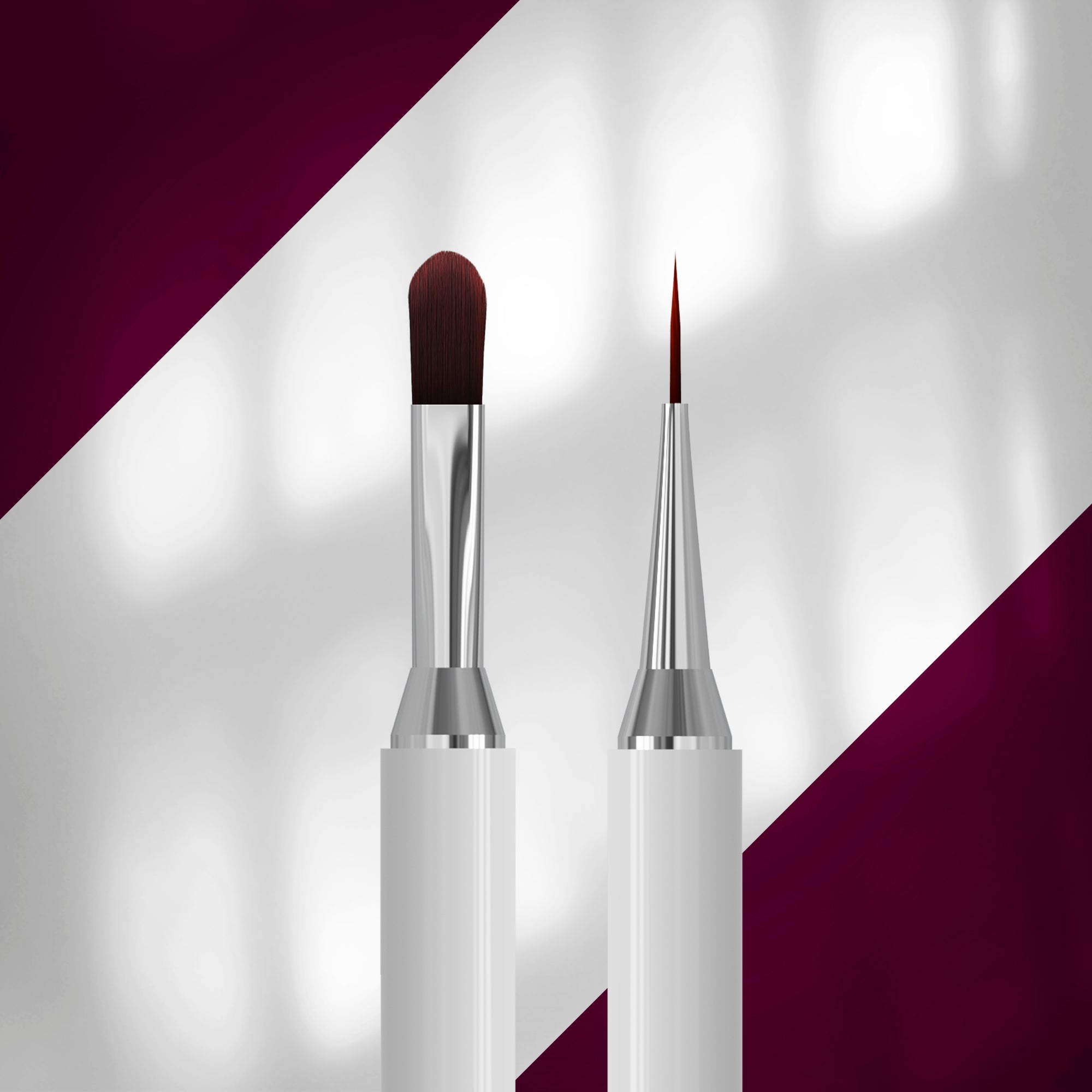 STALEKS EXCLUSIVE 06/11 Double-ended gel brush 11 mm / liner 12 mm