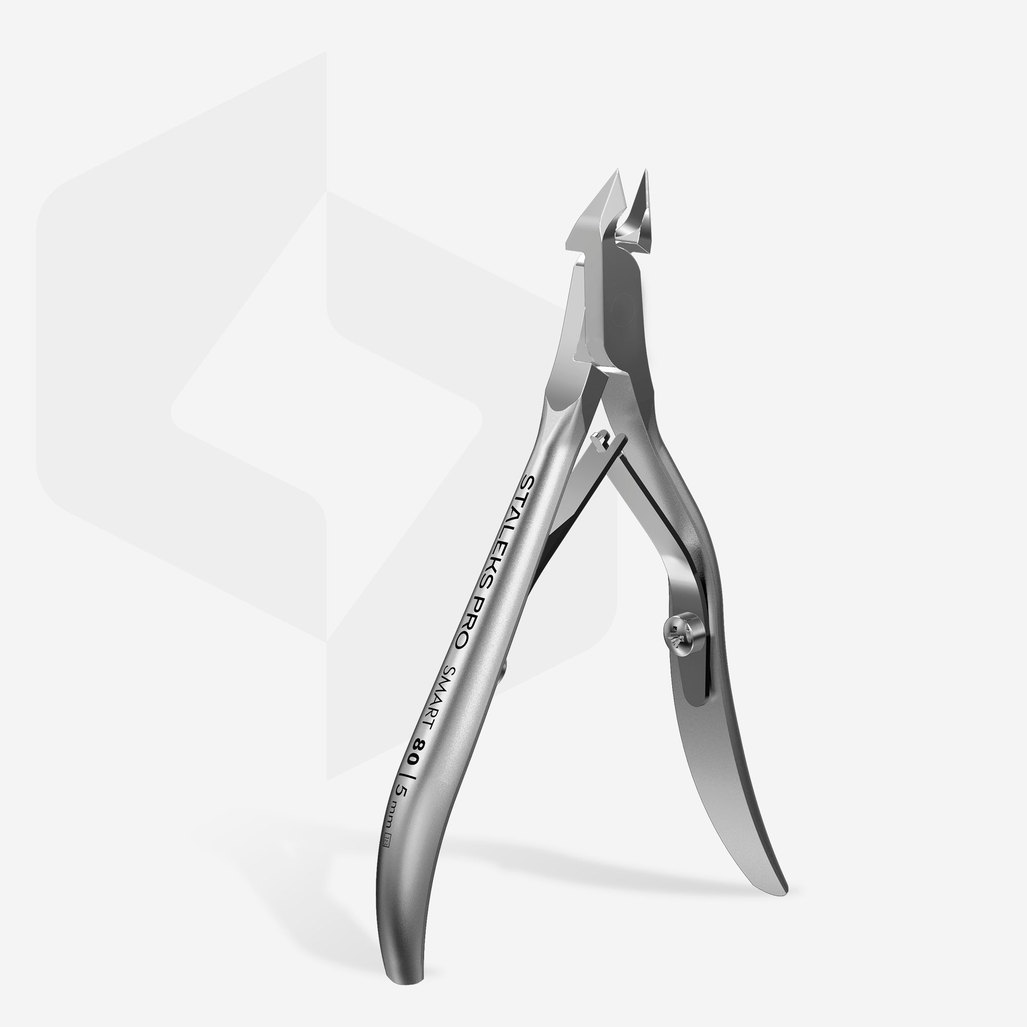 STALEKS SMART 80 Alicates profesionales para la piel, 5 mm
