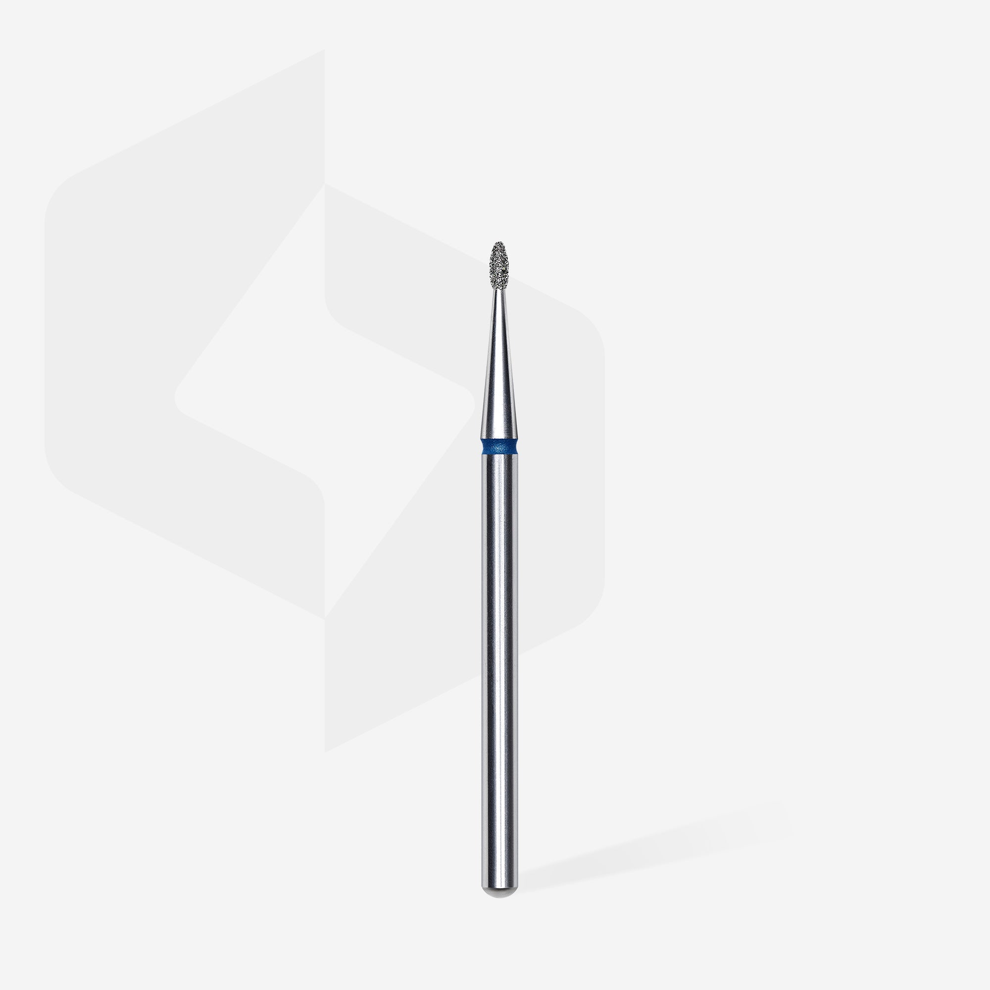 STALEKS EXPERT Diamond nail drill bit rounded bud blue, head diameter 1,2 mm, working part 3 mm