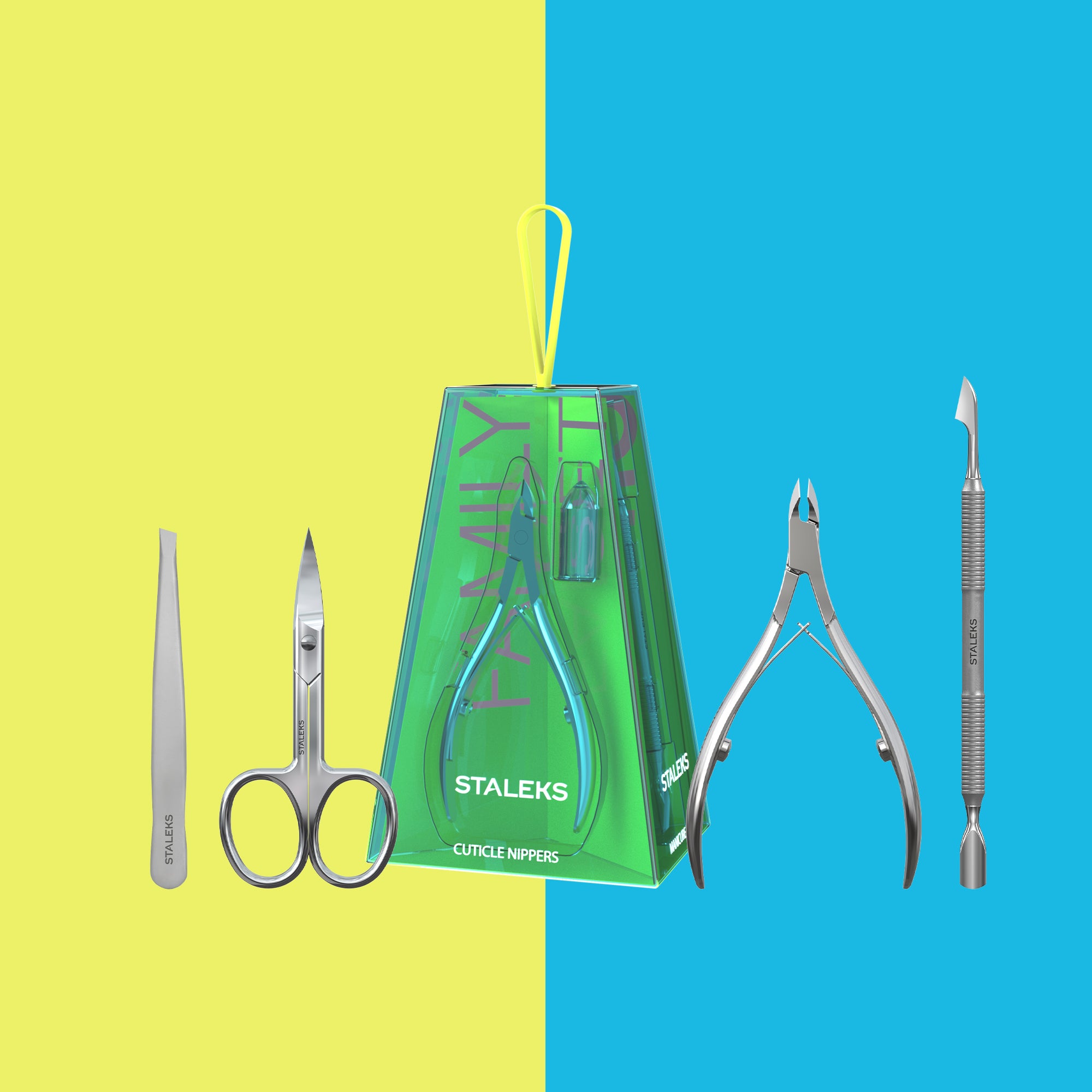 Manicure set Family STALEKS HOME