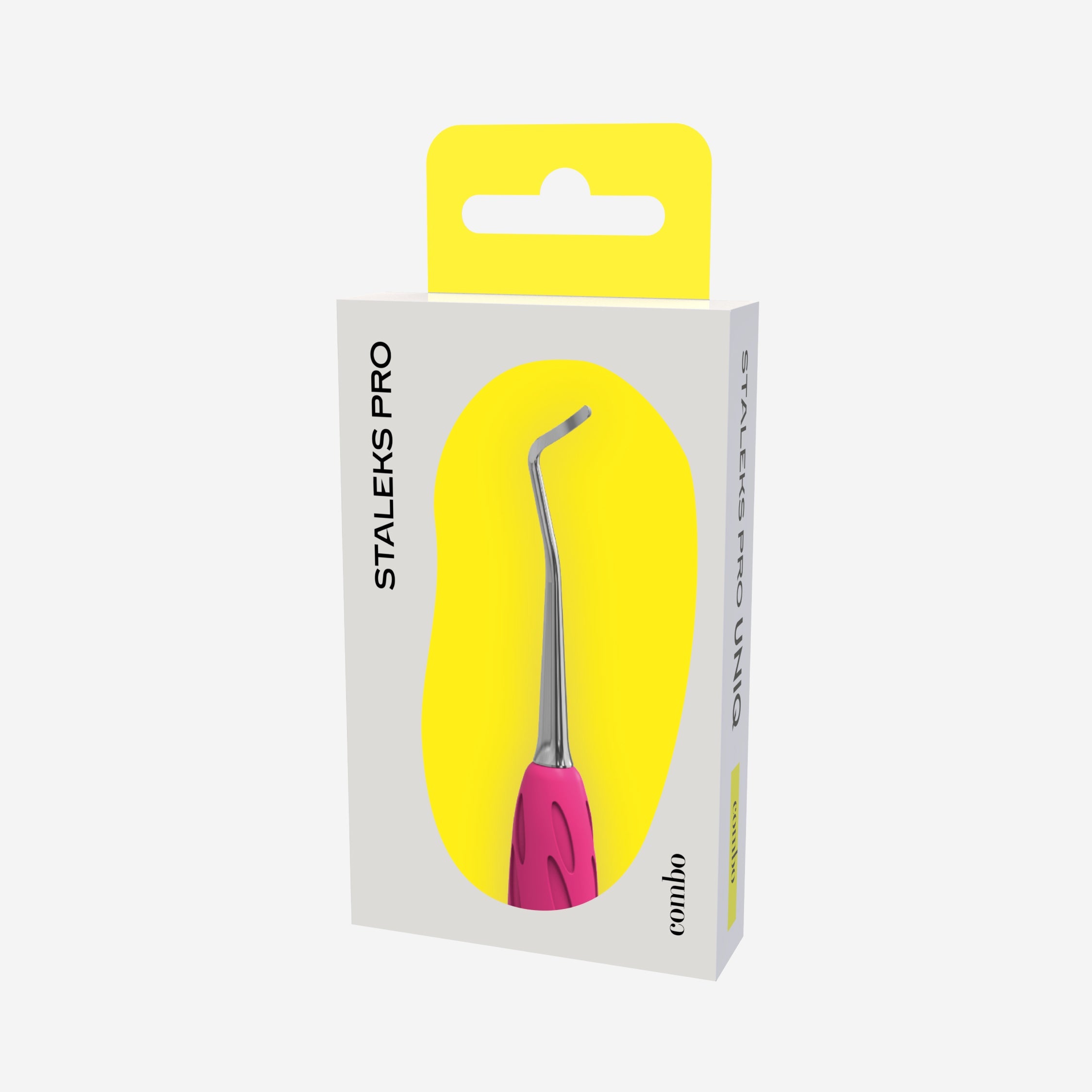 STALEKS UNIQ 32 Combo Parte funcional de la paleta (cureta, curvada a la derecha)