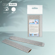 STALEKS SMART 20 papmAm Nail files for straight base on soft foam layer, 180 grit (30 pcs)