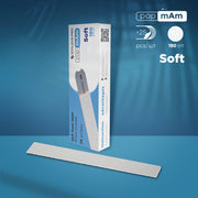STALEKS EXPERT 20 papmAm Nail files for straight base on soft foam layer, 180 grit (25 pcs)