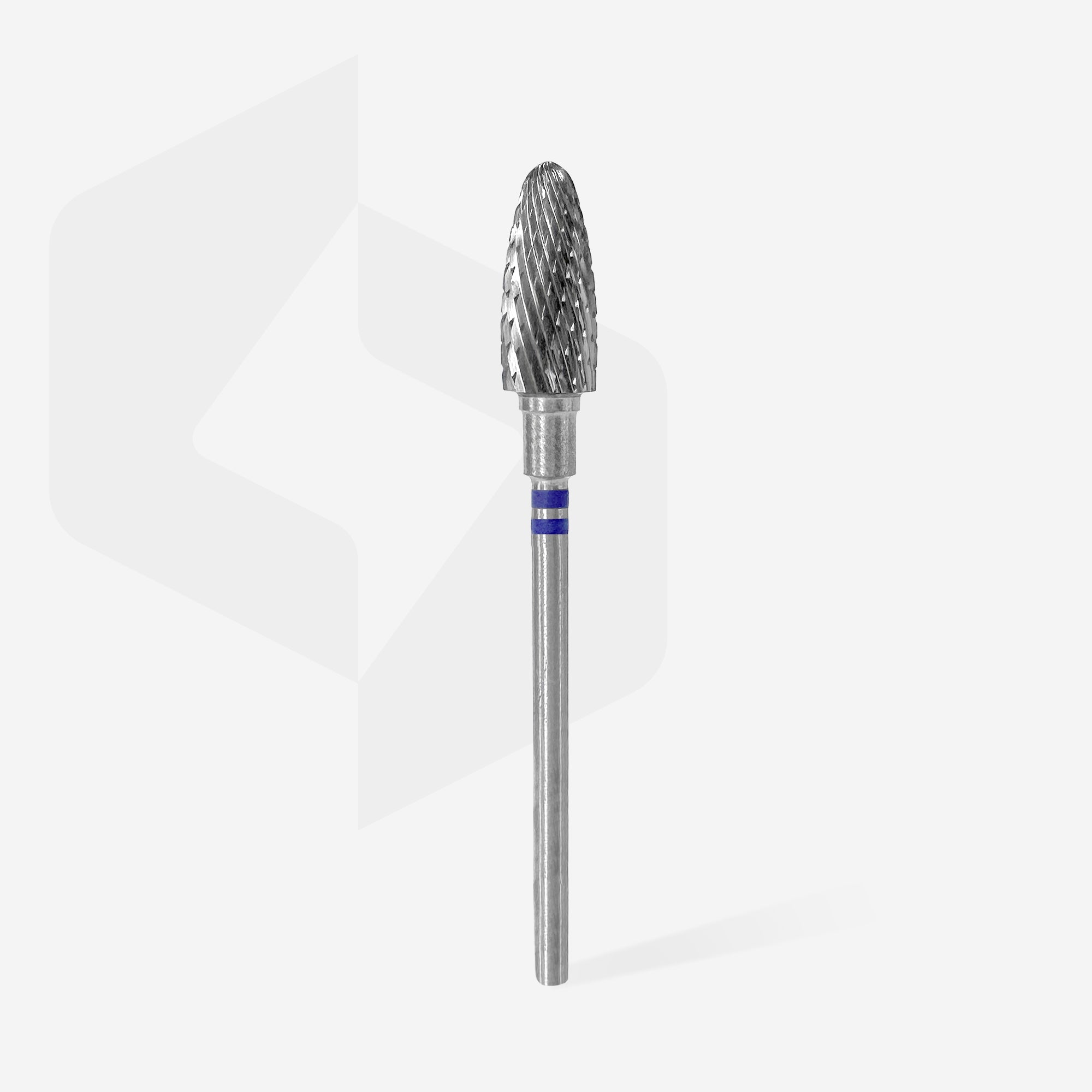 STALEKS EXPERT Fresa de metal duro tipo «maíz» para zurdos azul, diámetro 6 mm, parte de trabajo 14 mm