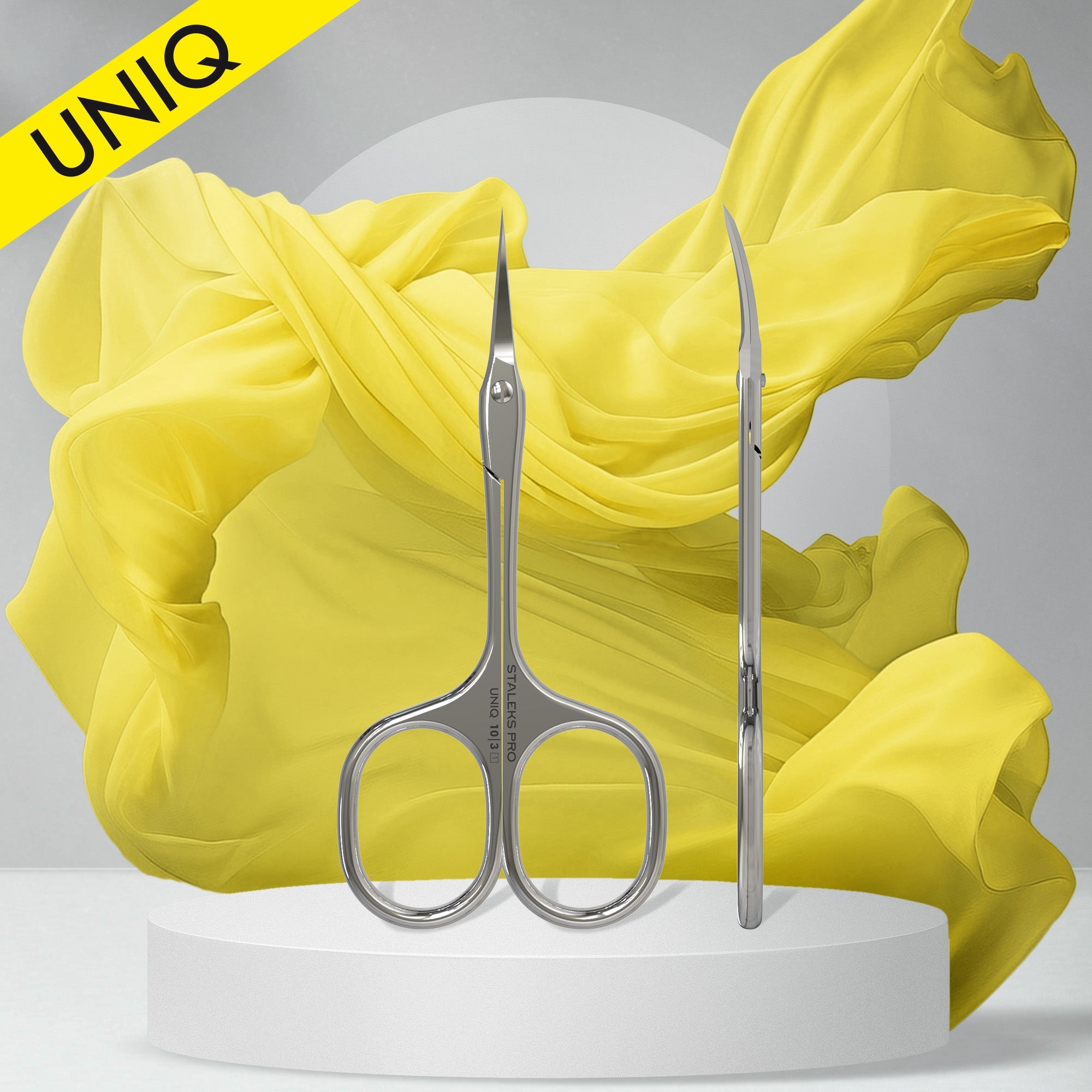 STALEKS UNIQ 10 TYPE 3 Ballerina Tijeras profesionales para cutículas