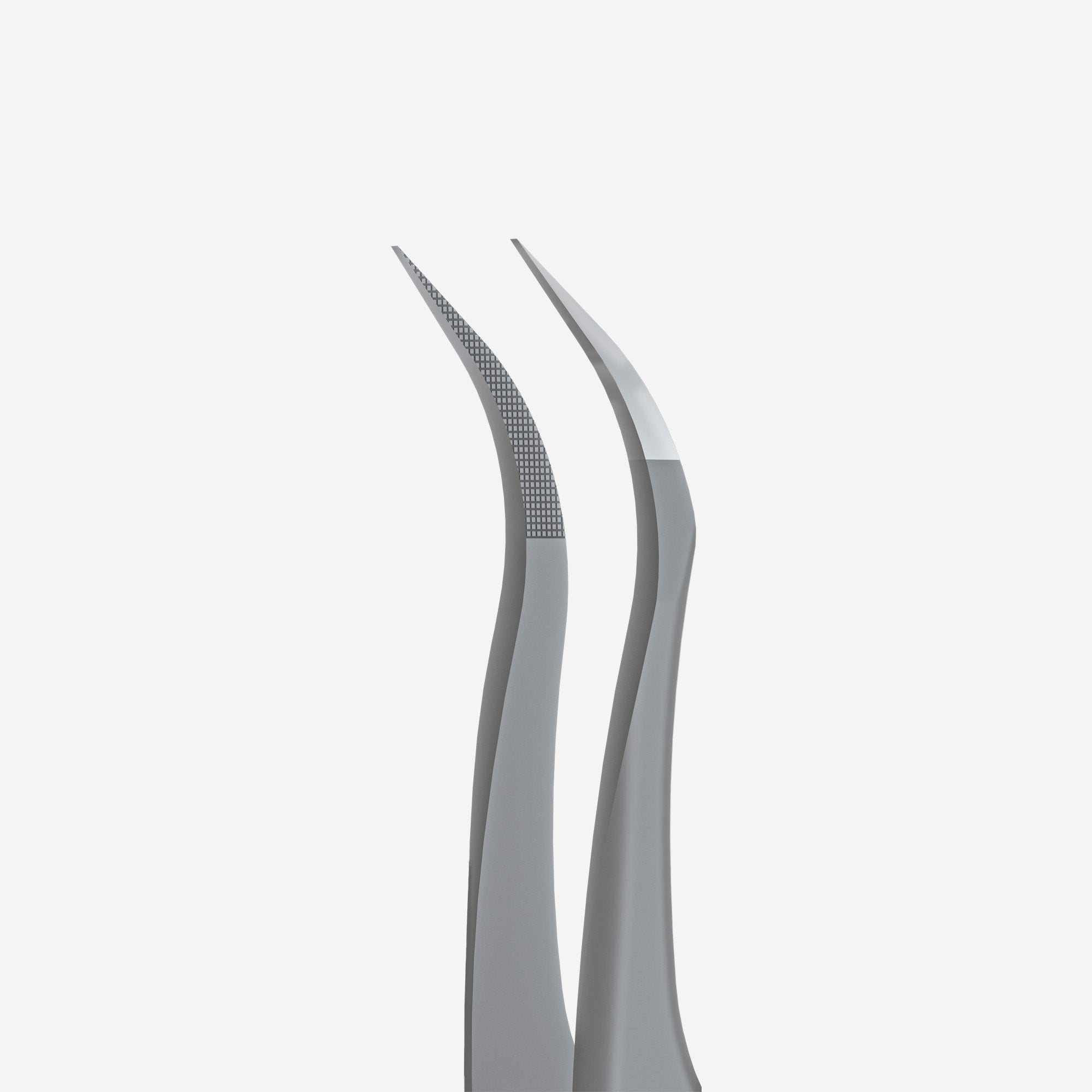 STALEKS EXPERT 45 TYPE 1 Professional lash tweezers with fiber tips, curved