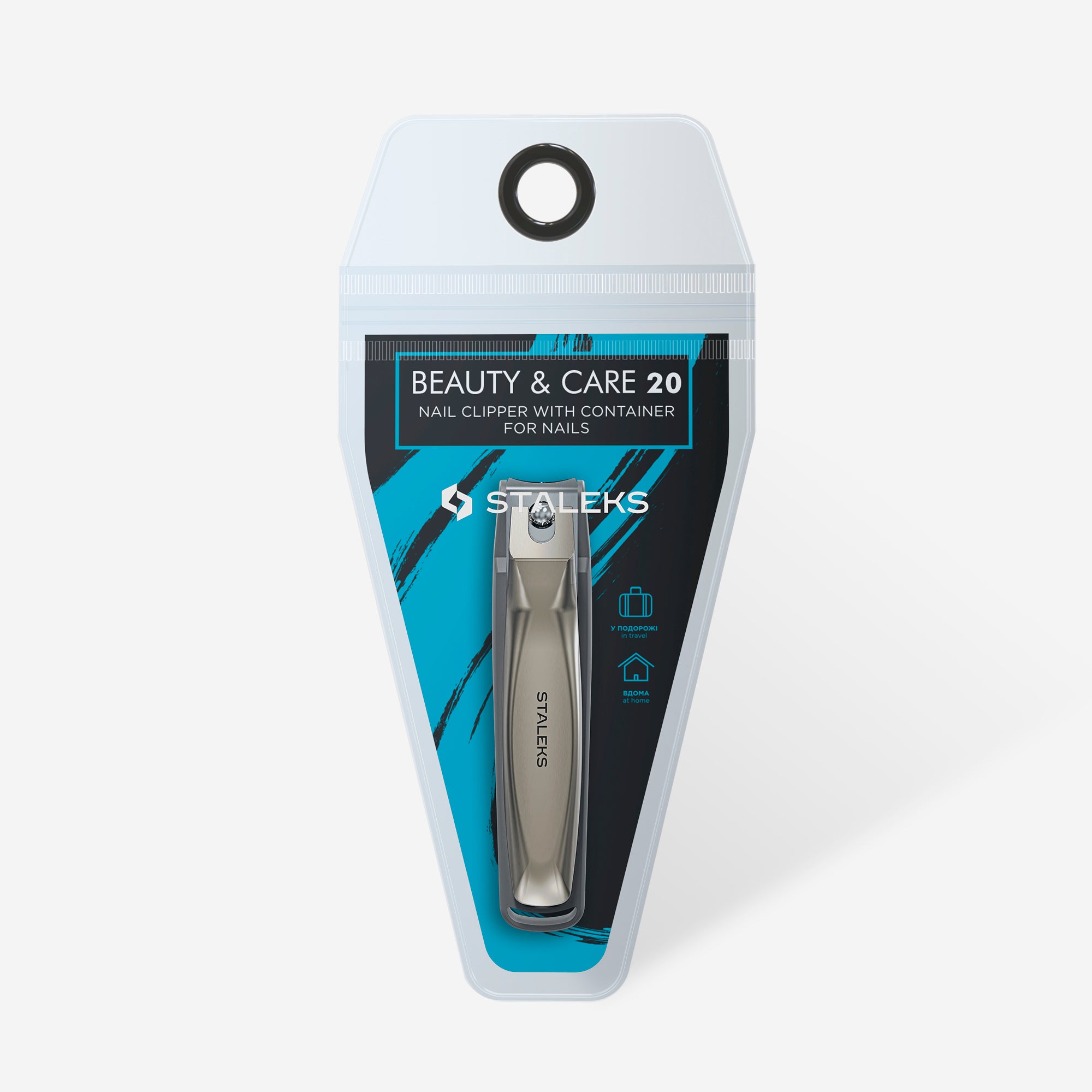 STALEKS BEAUTY & CARE 20 Nail clipper with container