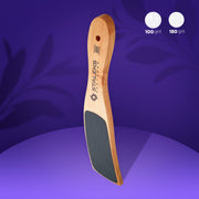 Dụng cụ chà gót chân bằng gỗ BEAUTY & CARE 10 LOẠI 2 Độ nhám 100/180 