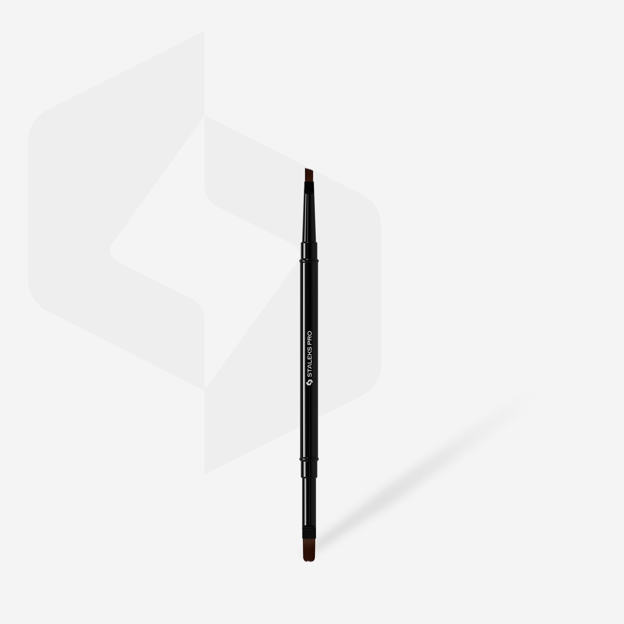 Double-ended brush EXPERT for gel 11 mm / for gel 7 mm
