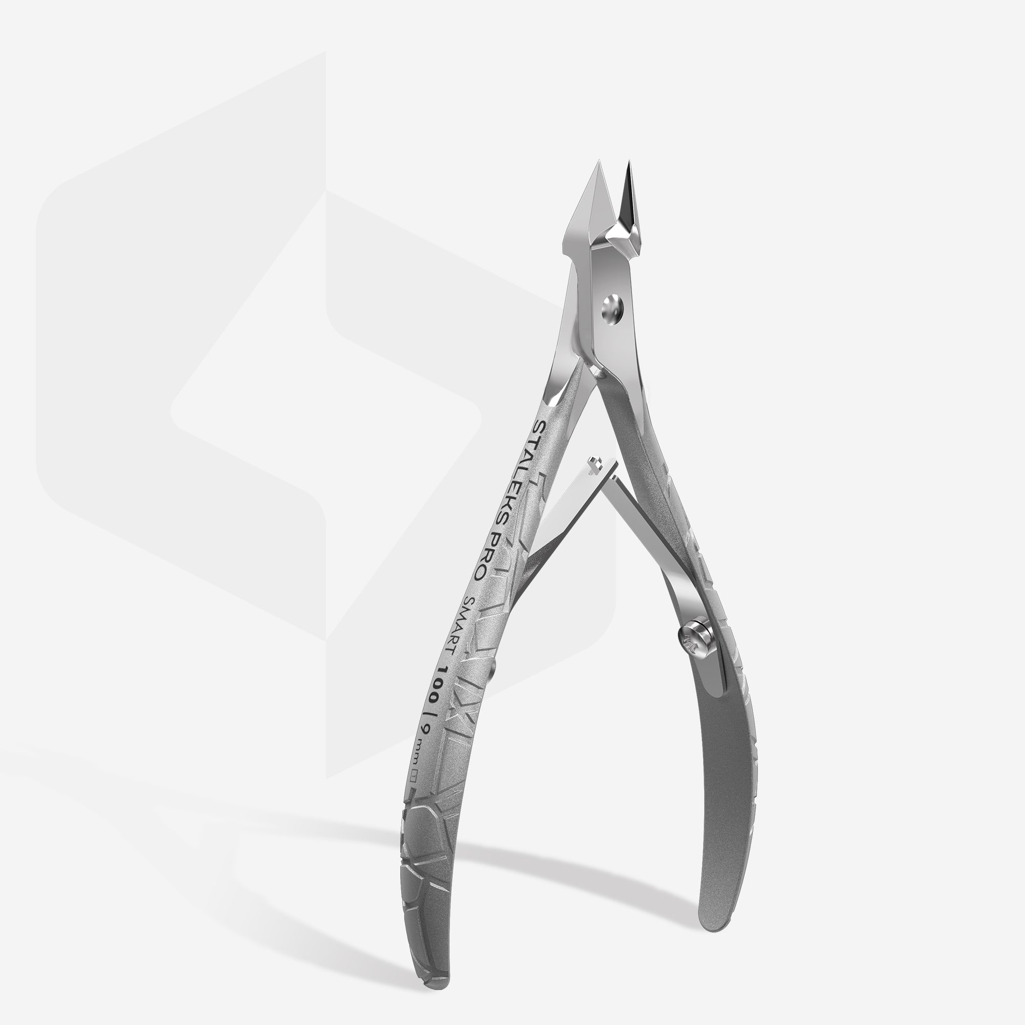 STALEKS SMART 100 Alicates profesionales para la piel, 8 mm
