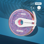 STALEKS EXPERT Donut papmAm Nail files for straight base, 240 grit