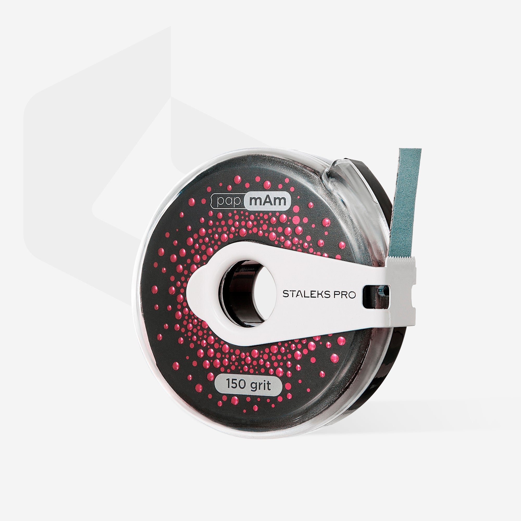 Disposable abrasive tape papmAm EXCLUSIVE  in a plastic case