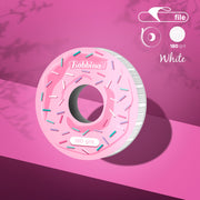 STALEKS EXPERT Donut Refill adhesive nail files for straight base, 180 grit