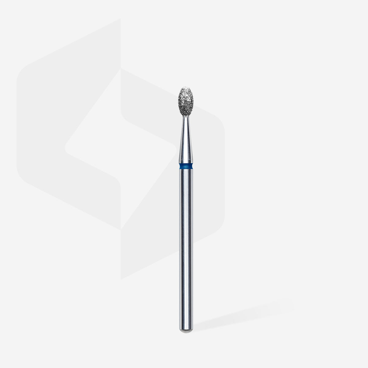STALEKS EXPERT Diamond nail drill bit olive blue, head diameter 2,5 mm, working part 5 mm
